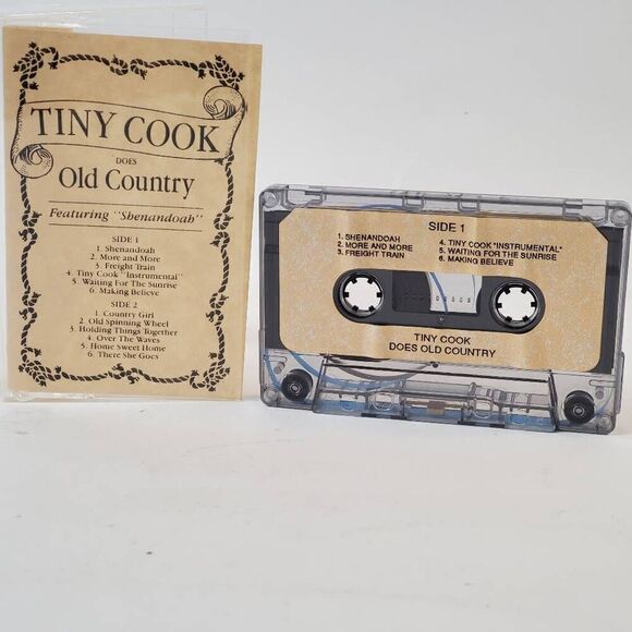 TINY COOK - DOES OLD COUNTRY [Cassette Tape] - Picture 1 of 2